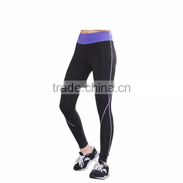 Hot Sale Yoga Fitness Activewear Blank Breathable Leggings For Girls photo-3