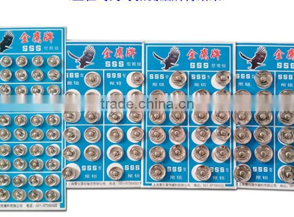 Nickel Metal Sewing Snap Button, Press Stud Button photo-2