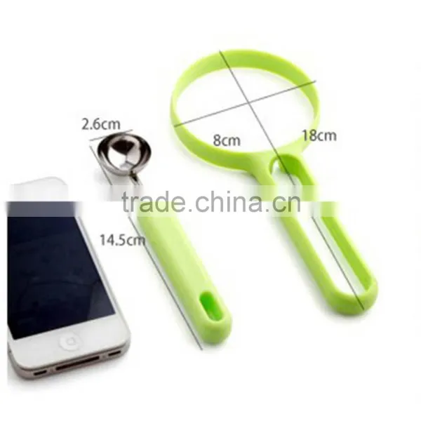 2 In 1 Fruit Set Melon Scoop Baller Peeler+Spoon Random Plastic Fruit & Vegetable Watermelon Tomato Kitchen Cooking Tools KC1014 photo-6