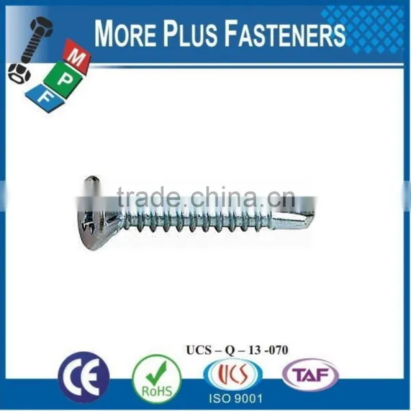 Made in Taiwan Philip Bugle or Trumpet Head Drywall Self Drilling Screw Thread Plasterboard Gypsum Board Self Drilling Screw photo-3