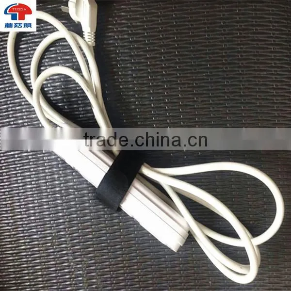 Custom Logo Black Hook & Loop Strap for Electrical Cable photo-4