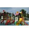 Outdoor Steel 7m Water Aquatic Play Structures Slide Tower for Toddles