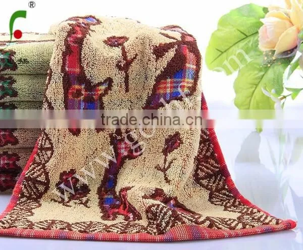Good Quality 100% Cotton Yarn Dyed Jarquard Baby Hand Towel photo-2