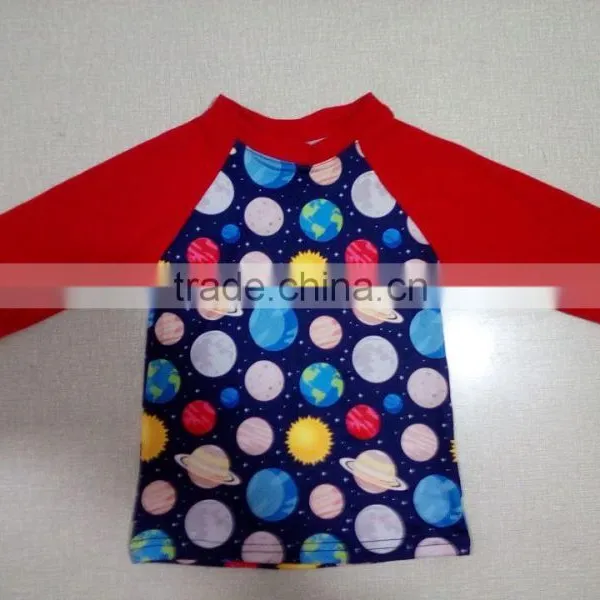 Fashion Baby Girl Cute Valentine Holiday Long Sleeve Heart Raglan Tops Boutique Child Clothes Wholesale photo-6