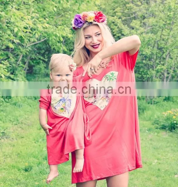 Dresses Summer Dress Daughter Mom Children Fancy Dress