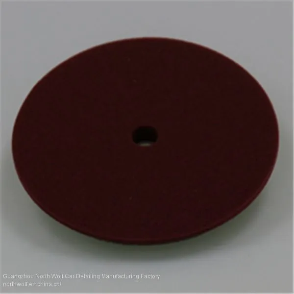 Buffing & Shine Sponge Foam Polishing Pads 6inch Orange Color photo-3