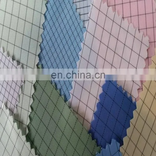 5mm Grid Polyester Antistatic Fabric for Cleanroom Overalls photo-3