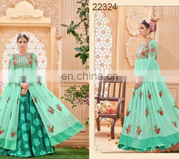 Stylish Party Wear Anarkali Suit photo-3