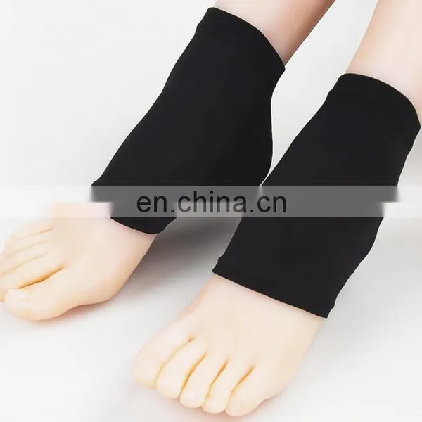 Ultra Comfortable Plantar Fasciitis Silicone Gel Heel Protective Support Sleeve - Protecting Cracked/dry Heels #HG-011 photo-2