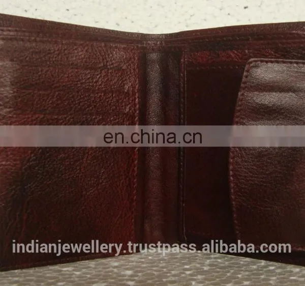 Pure Leather Wallets Exporter, Genuine Leather Wallets Manufacturer photo-3