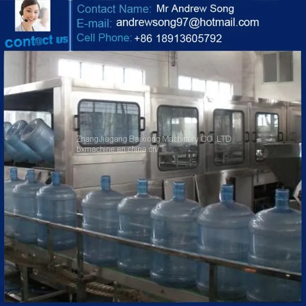 5 Gallon Water Washing Filling Capping Machinery/distilled Water Filling Machine photo-3