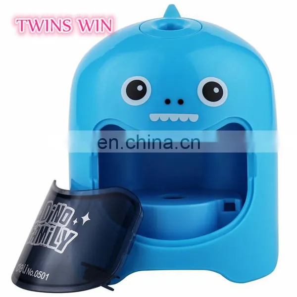 Cheap Price Best Quality School Fashion Cartoon Cute Shapes Electric Pencil Sharpener Machine From China Stationery Market photo-2