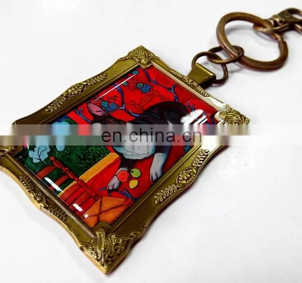 Custom Led Key Chain With Antique Elegant Framework photo-2
