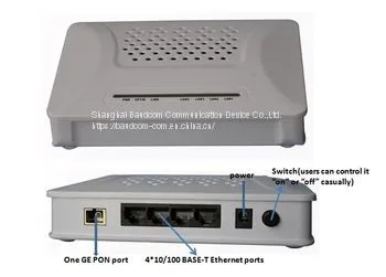 4Port Fast Ethernet 4FE GEPON ONU photo-3