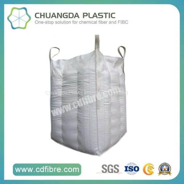 Customized FIBC Jumbo Big Bulk Cubic Bag With Baffle Inside