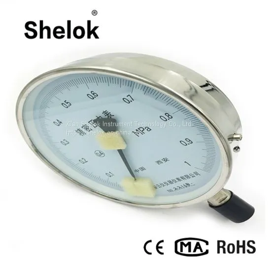 SS 316L High Precision Pressure Gauge, Pressure Meter photo-2