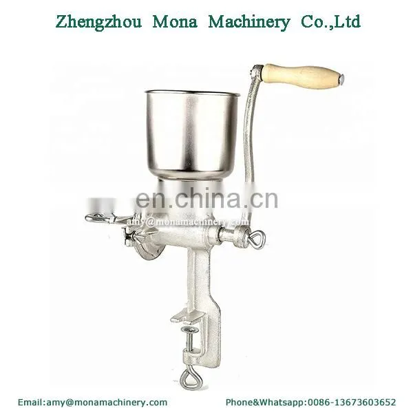 Portable Manual Compact Coffee Grinder/ Ceramic Burr Stainless Steel Coffee Spice Mill photo-3