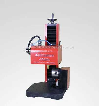 Pneumatic Rotary Dot Peen Metal Engraving Machin KT-PD-R Series photo-2