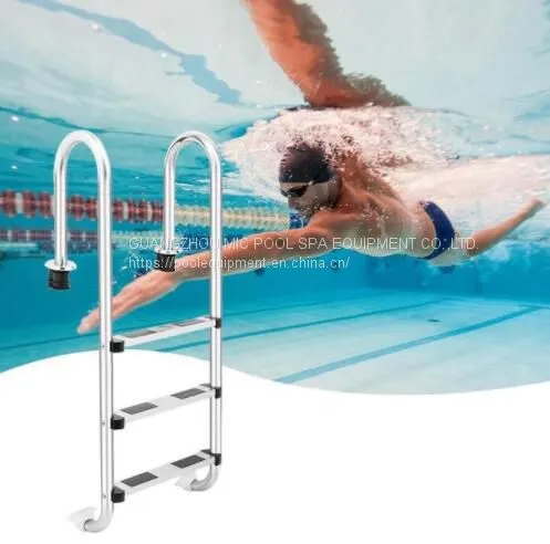 Two or Three Steps Stainless Steel Pool Ladder for Swimming Pool photo-5