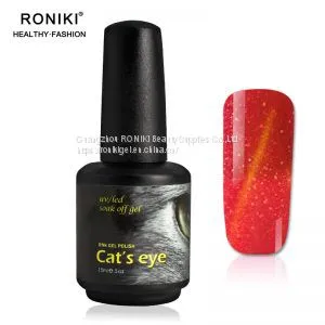 RONIKI Color Changing Chameleon Cat Eye Gel,Colorful Cat Eye Gel photo-2