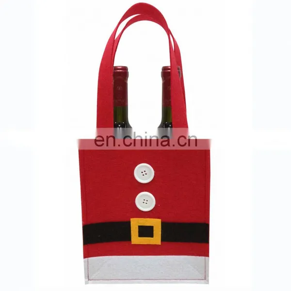 Factory Sales Non Woven Felt Christmas Wine Bag photo-5