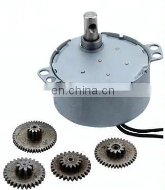 49TYZ 12V 5-6rpm or 220V AC Single-phase Asynchronous AC Motor photo-3