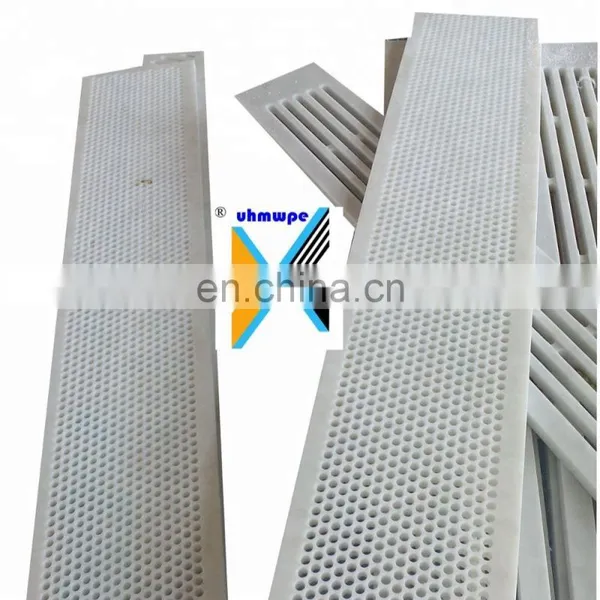 2020 Low Friction Coefficient PE Suction Hydrofoil Forming Boards Tractor Box/suction Box for Cutting Paper Dewatering Elements photo-6