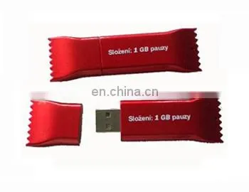 Hot Real Capacity High Quality Plastic Candy Shape Pendrive 8GB photo-4