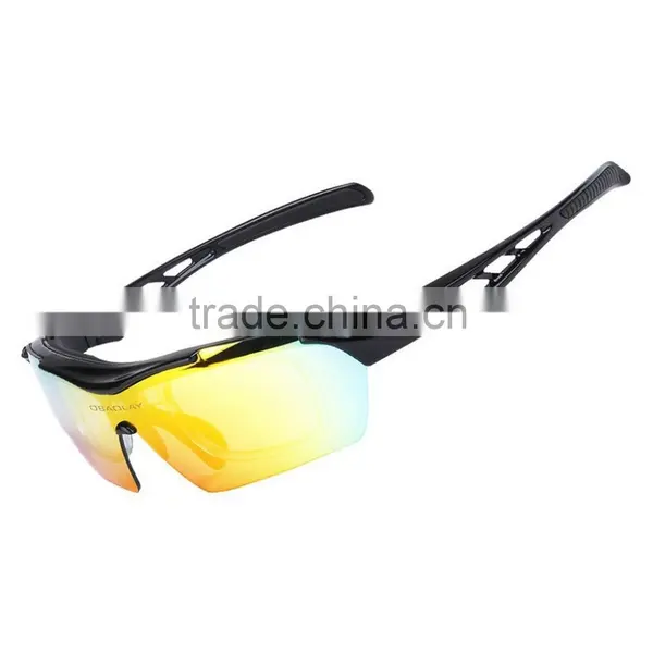 Sports Sunglasses Polarized Anti-UV Cycling Glasses With 5 Interchangeable Lenses photo-5