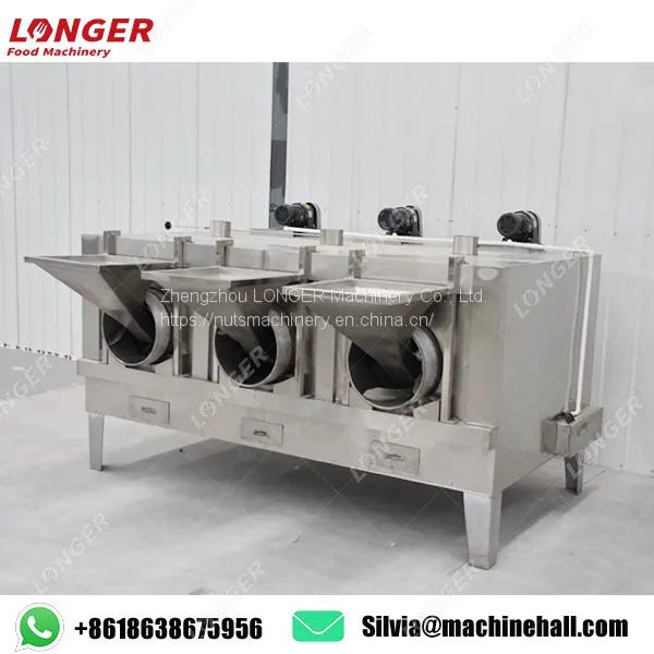 Stainless Sesame Seed Roasting Machine Sesame Seed Roaster Price photo-2