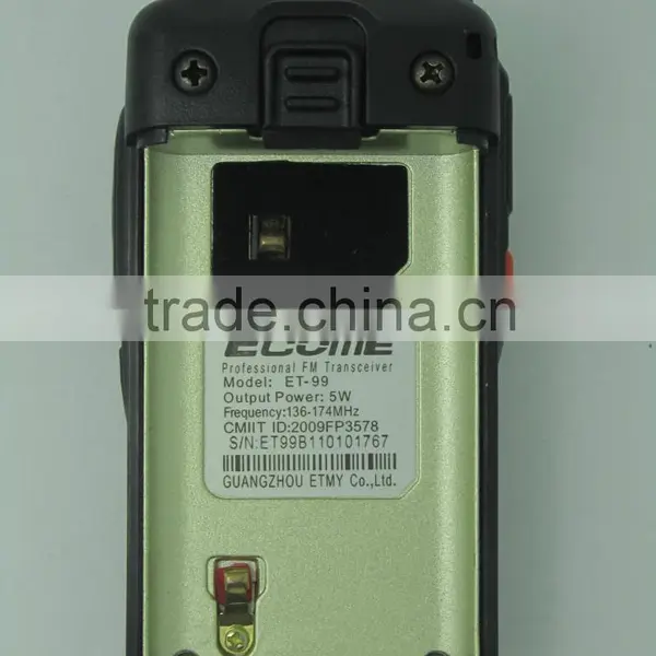 Own Brand ECOME ET-99 Woki Toki Handheld fm Amateur 128ch Radio photo-2
