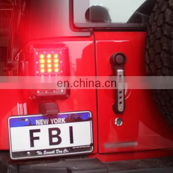 European Version Taillight for Jeep Wrangler JK Maiker Manufacturer 4X4 Accessories LED Retrofit Rear Light photo-3
