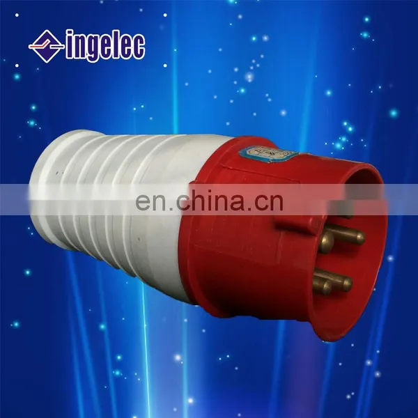Ip44 5 PinS Waterproof Male and Female Plug Industrial Plug and Socket ICE309-2 photo-5