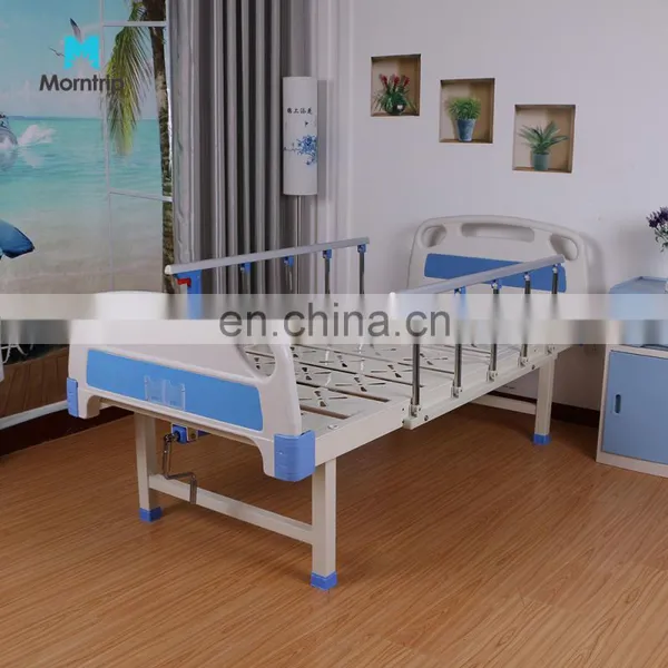 One Function Manual Hand Crank Back Lift Patient's Recovery Bed Hospital Nursing Bed photo-3