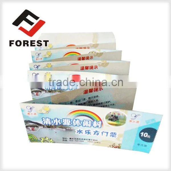 Promotional Custom Printed Concert Tickets,ticket Hologram Anti-counterfeiting Printing photo-6