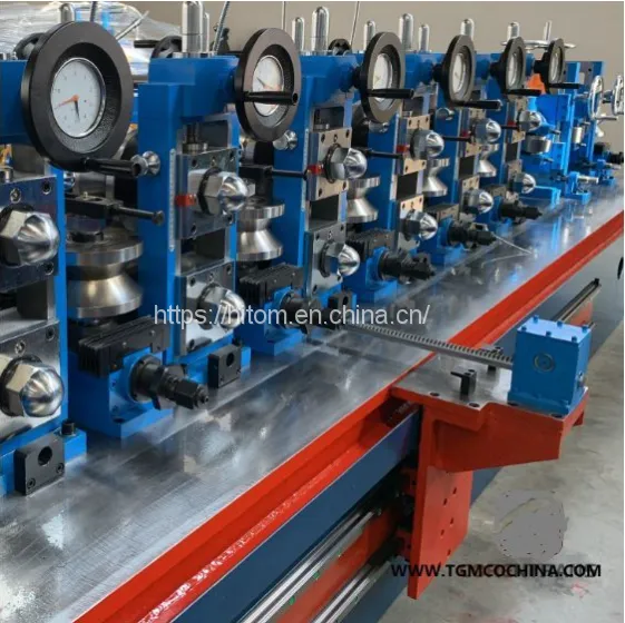 Mild Steel Cold Formed High Frequency Welding Tube Making Machine Pipe Making Line photo-2