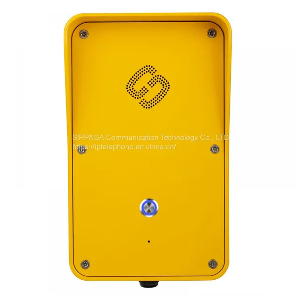 Aluminum Alloy Telephone, Outdoor One-key Intercom, Weatherproof IP Phone