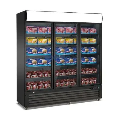 ESD-1985H Vertical Commercial Glass Door Freezer