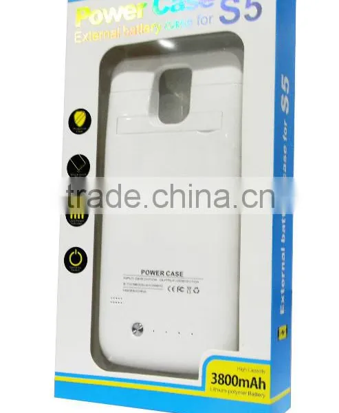 ET-602 Galaxy S5 Power Bank Case Black photo-6