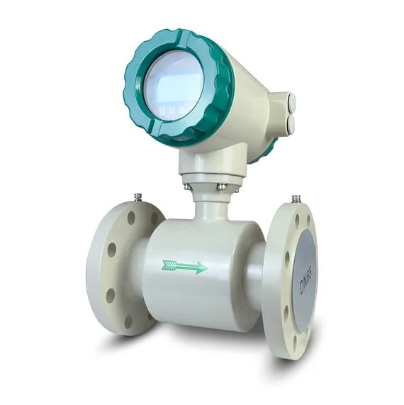 Easy Installation Water Flow Meter Digital Liquid Electromagnetic Flowmeter photo-3