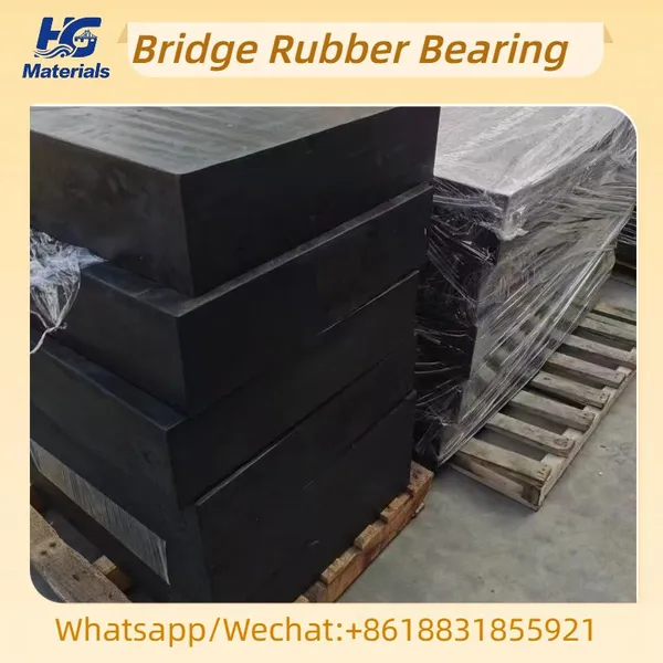 Bridge Rubber Bearing With Natural Rubber Compound for Railway Infrastructure