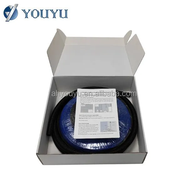 Manufacturer Heat Pipe Defrost Heat Tracing Cable China Living Room Floor Customized Aluminum PFA Solid Heating Insulated Cable photo-5