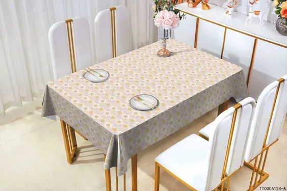 4 Pack Black, Rectangle Disposable Plastic Tablecloth for Picnic, Birthday, BBQ, Party, Wedding (Black, Rectangle, 54in. X108in.) photo-2