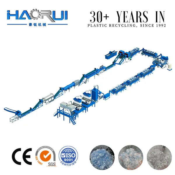 Good Price Fibre Grade Plastic Recycling Equipment for Making Polyester Fibre photo-2