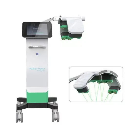 1060nm Green Light Lipolaser Equipment With 10 Probes for Painless Slimming photo-2