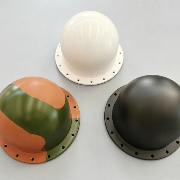 Ku-Band Flat Panel FRP Radome 12-18GHz Low-Loss Wave Transparent Antenna Cover