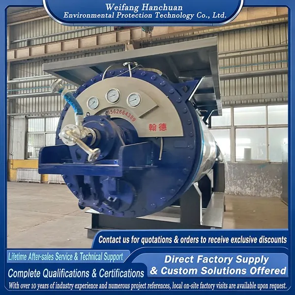 Sterilization and Drying Equipment for Dead Livestock and Poultry Water-Soluble Fertilizer Processing Equipment