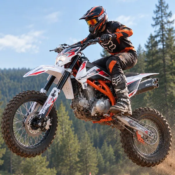 Factory Direct Sales 110cc 4 Stroke Semi-auto Dirt Bike for Kids