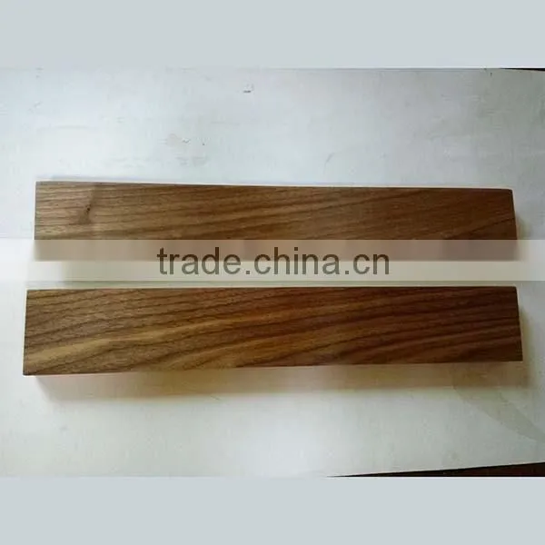 Best Storage Strip New Polished Wood Magnetic Knife Bar 16''(400x65x20mm) Wooden Cover Knife Magnet Bar photo-3