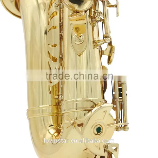 Hot Selling Saxophone Brass Material Coloured Gold White Silver Black Alto Saxophones photo-5